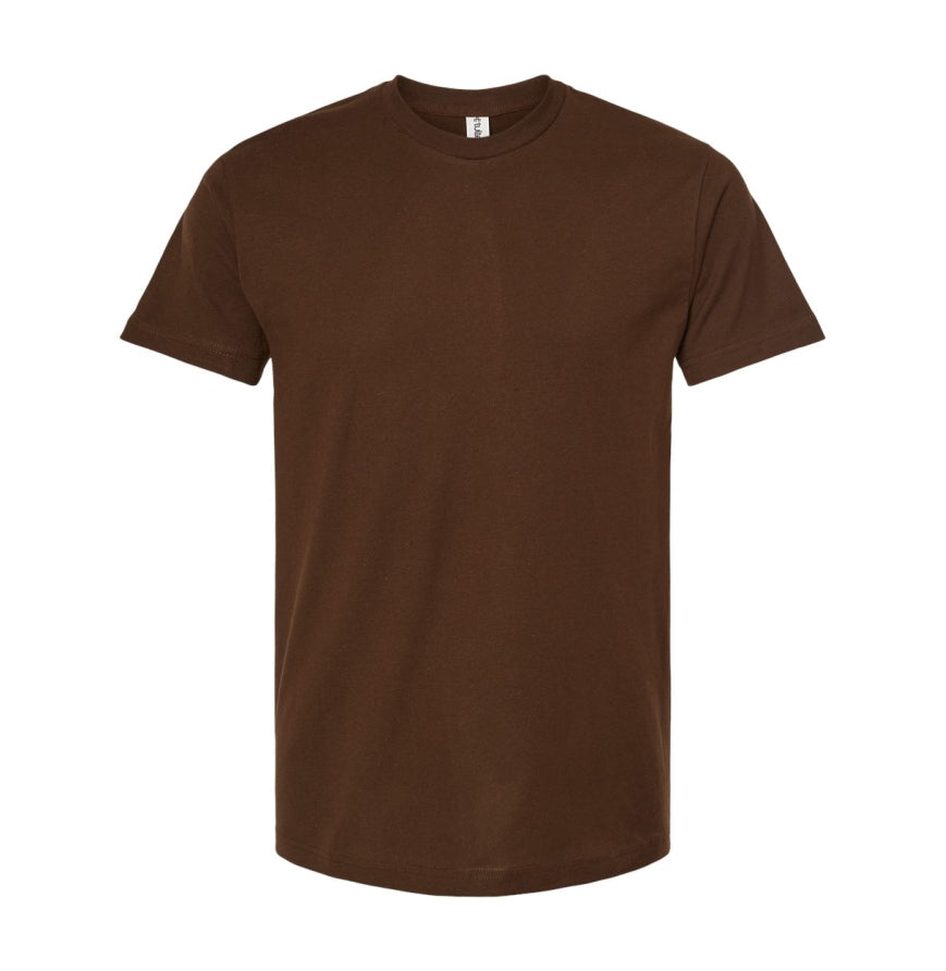 Core Cotton brown short sleeve t-shirt 3-pack, cotton crew neck tee