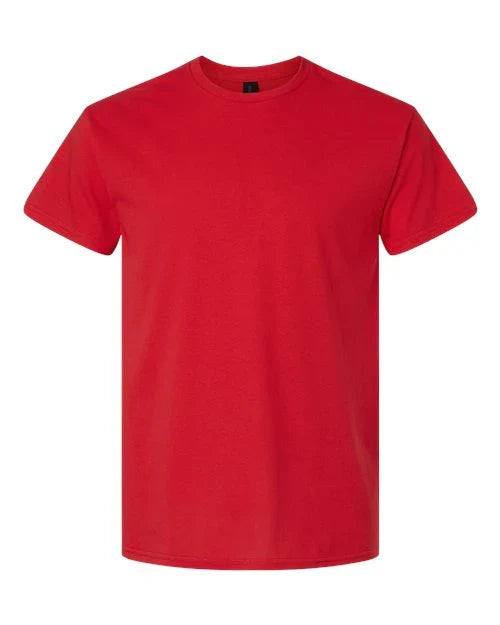 Core Cotton red short sleeve t-shirt 3-pack, cotton crew neck tee