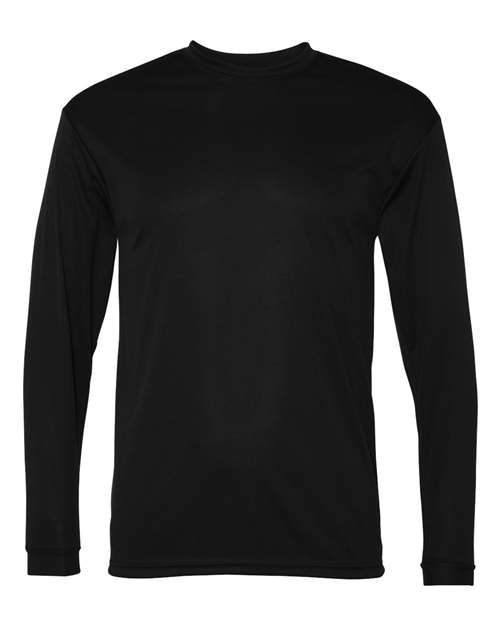 Core Cotton black long sleeve t-shirt