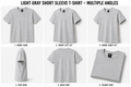 Gray Short Sleeve T-Shirt | Core Cotton