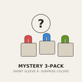 Short Sleeve T-Shirt Mystery 3-Pack | Core Cotton