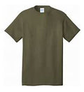 Core Cotton olive short sleeve t-shirt 6-pack